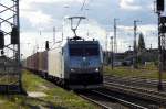 Am 07.09.2015 kam die 185 548-5 von der ITL aus Richtung Salzwedel nach Stendal und fuhr weiter in Richtung Magdeburg .