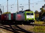 Am 11.10.2015 kam die 185 543-6 von der CAPTRAIN aus Richtung Magdeburg nach Stendal und fuhr weiter in Richtung Salzwedel.