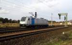 Am 02.02.2016 stand die 185 681-4 von der SETG (Railpool) in Borstel .