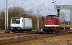 -br-6-185-private/486657/am-24032016-standen-die-185-681-4 Am 24.03.2016 standen die 185 681-4 von der SETG (Railpool) und  die 202 484-2 von der SETG (CLR Cargo Logistik) in Borstel .