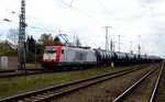 Am 08.04.2016 kam die  185 650-9 von der ITL aus Richtung  Salzwedel nach Stendal und fuhr weiter in Richtung Magdeburg .