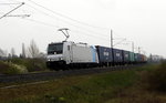 Am 15.04.2016 kam die 185 689-7 von der HSL Logistik (Railpool) aus Richtung Stendal und fuhr weiter in Richtung Salzwedel .