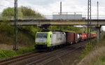Am 18.04.2016 kam die 185 543-6  von CAPTRAIN aus Richtung Magdeburg und fuhr nach Stendal .