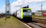 Am 29.06.2016 kam die 185 543-6 von CAPTRAIN  aus Richtung Salzwedel nach Stendal und fuhr weiter in Richtung Magdeburg .