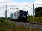 Am 07.07.2016 kam die 185 547-7 von METRANS (MRCE Dispolok) aus Richtung Wittenberge und fuhr nach Stendal .