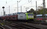 Am 18.10.2016 kam die 185 543-6 von  CAPTRAIN aus Richtung Berlin nach Stendal und fuhr weiter in Richtung Hannover .