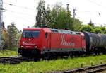 Am 13.05.2017 kam die 185 630-1 von der RheinCargo GmbH & Co. KG,  aus Richtung Braunschweig nach Stendal und fuhr weiter in Richtung Magdeburg .