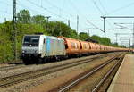 Am 18.05.2017 kam die 185 692-1  von der  HSL Logistik GmbH, (Railpool) aus Richtung Magdeburg nach Niederndodeleben und fuhr weiter in Richtung Braunschweig .