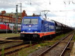 Am 13.08.2017 kam die 185 409-0 von  Raildox  aus Richtung  Magdeburg nach Stendal und fuhr weiter in Richtung Wittenberge .