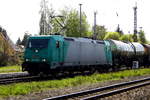 Am 21.04.2018 kam die 185 618-6 von der  mkb - Mindener Kreisbahnen GmbH aus Richtung Salzwedel nach Stendal und fuhr weiter in Richtung Berlin .