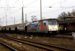 -br-6-186-traxx-f-140-msms2/485154/am-14032016-kam-die-e-186 Am 14.03.2016 kam die E 186 181-4 von der HSL Logistik (Railpool) aus Richtung Magdeburg nach Stendal . 