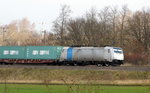 Am 24.03.2016 kam die  186 433-5 von METRANS  (Railpool) aus Richtung Wittenberge und fuhr weiter in Richtung Stendal .