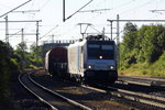 Am 16.06.2016 kam die E 186 145-9 von der  VTG Rail Logistics Deutschland GmbH, (Railpool) aus Richtung Magdeburg nach Niederndodeleben und fuhr weiter in Richtung Braunschweig .