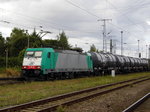 Am 11.08.2016 kam die E 186 134 von der ITL aus Richtung Salzwedel nach Stendal und fuhr weiter in Richtung Magdeburg .