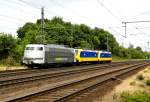 Am 11.06.2015 kamen die  103 222 railadventure und die E 186 118 und die E 186 113 von der Nederlandse Spoorwegen N.V.