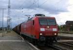 Am 21.06.2014 kam die 145 071-7 von der DB aus der Richtung Wittenberge nach Stendal und fuhr weiter in Richtung Magdeburg.