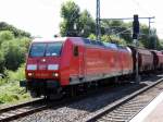 Am 6.08.2014 kam die 145 002-2 von der DB aus Richtung Magdeburg nach Brandenburg an der Havel und fuhr weiter in Richtung Berlin .
