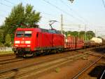 Am 06.08.2015 kam die 145 067-5 von der DB aus Richtung Braunschweig nach Niederndodeleben und fuhr weiter in Richtung Magdeburg .