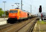 Am 26.04.2015 kam die 145-CL002 von ArcelorMittal aus Richtung Berlin nach Stendal und fuhr weiter in Richtung Hannover .