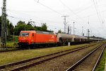 Am 12.06.2016 kam die 145-CL001 von ArcelorMittal aus Richtung Hannover nach Stendal und fuhr weiter in Richtung Berlin .