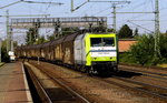 Am 15.09.2016 kam die 145 094-9 von CAPTRAIN aus Richtung Braunschweig nach Niederndodeleben und fuhr weiter in Richtung Magdeburg .