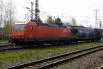 Am 02.04.2017 kam die 145-CL002 von ArcelorMittal aus Richtung Braunschweig  nach Stendal und fuhr weiter in Richtung Magdeburg .
