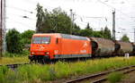 Am 24.06.2017 kam die  145-CL002 von ArcelorMittal aus Richtung Braunschweig nach Stendal und fuhr weiter in Richtung Berlin .