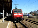 Am 01.04.2016 stand die 146 022 von der DB in Stendal .
