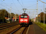 Am 02.05.2016 kam die 146 028 von der DB aus Richtung Braunschweig nach Niederndodeleben und fuhr weiter in Richtung Magdeburg .