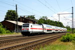 Am 05.06.2016 kam die 146 551-7 aus Richtung Magdeburg nach Niederndodeleben und fuhr weiter in Richtung Braunschweig .