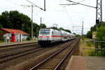 Am 16.06.2016 kam die 146 556-6   aus Richtung Magdeburg nach Niederndodeleben und fuhr weiter in Richtung Braunschweig .