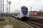 Am 03.03.2017 kam die 146 570-7 von DB Fernverkehr aus Richtung  Braunschweig nach Stendal und fuhr weiter in Richtung Magdeburg .