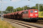 Am 04.09.2018 kam die 151 168-2 von DB Cargo  AG,  (Railpool)  aus Richtung Wittenberge nach Borstel und fuhr weiter nach Stendal .