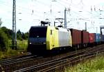 Am 15.07.2014 kam die 152 192-0 von der ITL aus der Richtung Stendal und fuhr nach  Wittenberge .