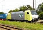 Am 10.08.2014 kam die 152 197-0 von der ITL aus Richtung Magdeburg nach Stendal und fuhr weiter in Richtung Salzwedel .