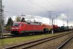 Am 04.04.2015 kam die 152 029-5 von DB aus Richtung Hannover nach Stendal und fuhr weiter in Richtung Magdeburg .