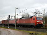 -br-6-152-es-64-f/723732/am-08012021-kamen-die-152-043-6 Am 08.01.2021 kamen die 152 043-6 und  die 152 156-6 von  DB Cargo Deutschland AG,  aus Richtung Wittenberge und fuhr weiter in Richtung Stendal .