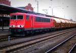 Am 05.06.2014 kam die 155 261-1 von der DB aus Richtung Magdeburg nach Stendal und fuhr weiter in Richtung Wittenberge.