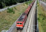 Am 26.06.2014 kam die 155 147-2 von der DB aus Richtung Stendal und fuhr nach Hannover .