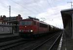 Am 25.06.2014 kam 155 171-2 von der Railion aus Richtung Magdeburg nach Stendal und fuhr weiter in Richtung Wittenberge.