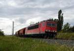 Am 1.07.2014 kam die 255 147-2 von der DB aus der Richtung Wittenberge und fuhr nach Stendal .