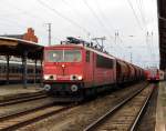 Am 1.09.2014 kam die 155 131-6 von der Railion aus Richtung Magdeburg nach Stendal und fuhr weiter in Richtung Wittenberger.