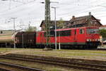 Am 08.04.2017 kam die 155 229-8   aus Richtung Braunschweig nach Stendal und fuhr weiter in Richtung Berlin .