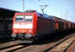 Am 6.06.2014 kam die 185 074-2 von der DB aus Richtung Magdeburg nach Stendal und fuhr weiter in Richtung Wittenberge.