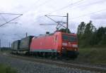 Am 16.06.2014 kam die 185 176-5 von der DB aus der Richtung Wittenberge und fuhr nach Stendal .