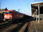 Am 23.06.2014 kam 185 343-1 von der DB aus Richtung Magdeburg nach Stendal und fuhr weiter in Richtung Wittenberge.