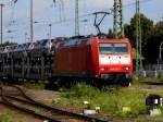 Am 8.08.2014 kam die 185 041-1 von der DB aus Richtung Berlin nach Stendal und fuhr weiter in Richtung Hannover .