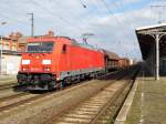 Am 28.03.2015 kam die 185 314-2 von der DB aus Richtung Magdeburg nach Stendal und fuhr weiter in Richtung Hannover .