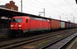 Am 29.03.2015 kam die 185 231-8 von der DB aus Richtung Berlin nach Stendal und fuhr weiter in Richtung Salzwedel.