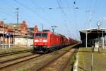 Am 23.04.2015 kam die 185 062-5 von der DB aus Richtung Magdeburg nach Stendal und fuhr weiter in Richtung Wittenberge .